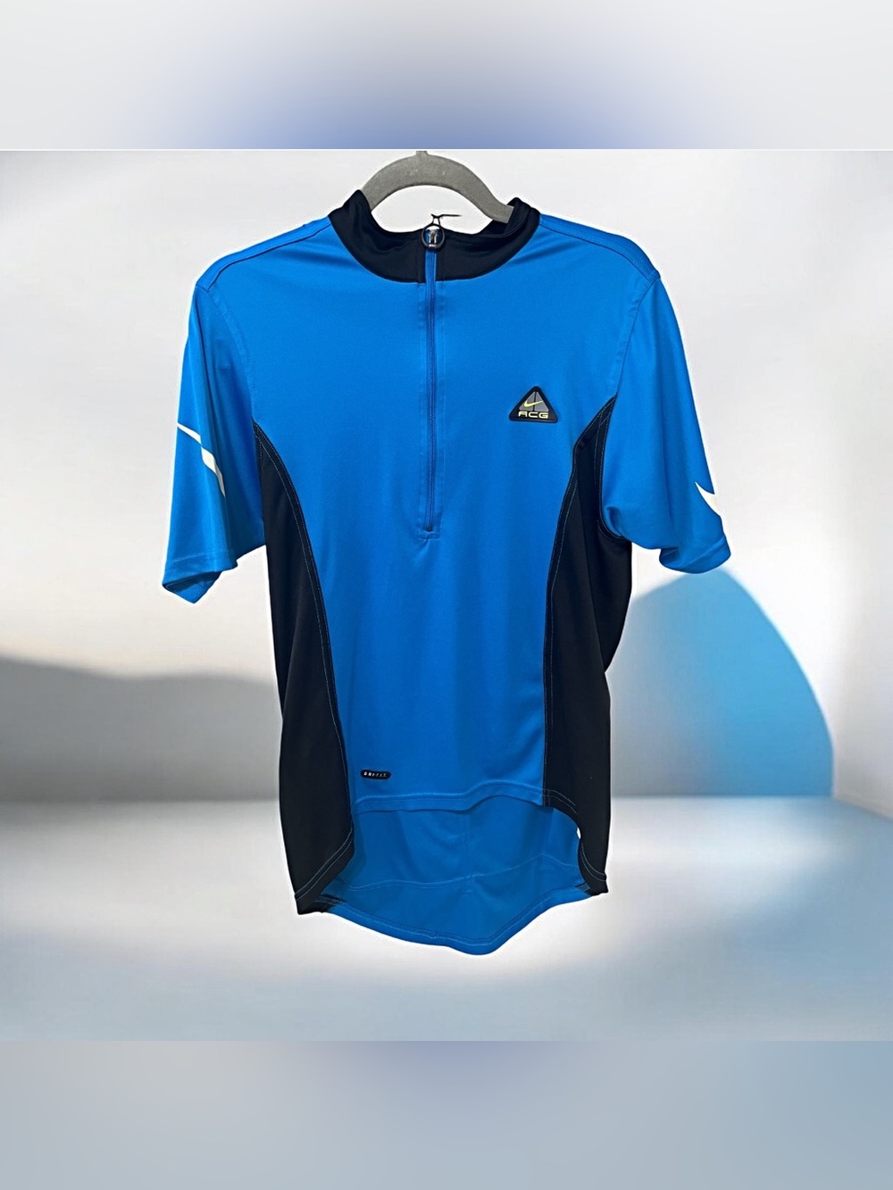 Nike ACG Dri-FIT Cycling Jersey – Men’s Large – Rare Blue/Black